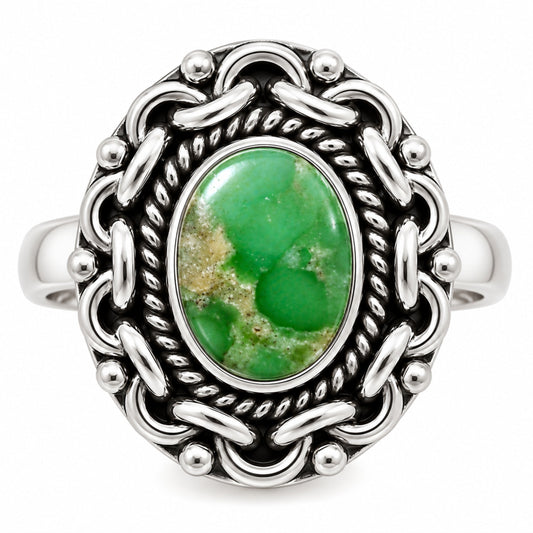Premium Quality Utah Variscite Ring size-6 R-1667 40-ER13487