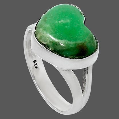 Premium Quality Heart Utah Variscite Ring size-7 R-1073 40-ER13510