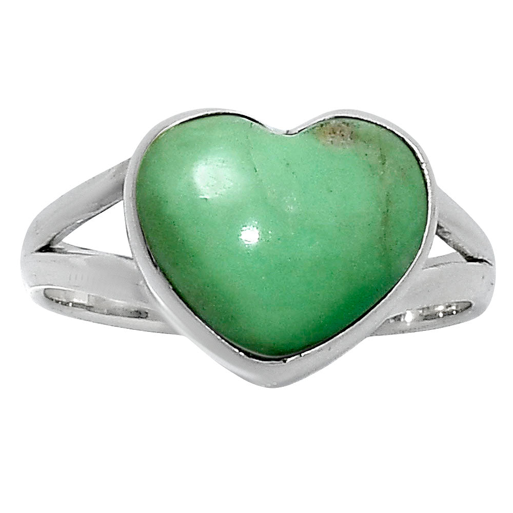 Premium Quality Heart Utah Variscite Ring size-9 R-1073 40-ER13517