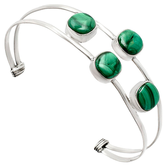 Premium Quality Malachite Eye Cuff Bangle Bracelet B-1047 41-EB10435
