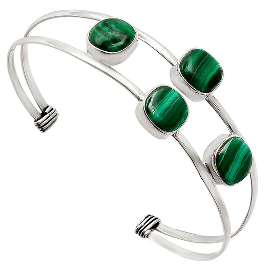Premium Quality Malachite Eye Cuff Bangle Bracelet B-1047 41-EB10437