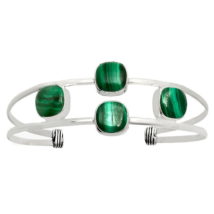 Premium Quality Malachite Eye Cuff Bangle Bracelet B-1047 41-EB10437