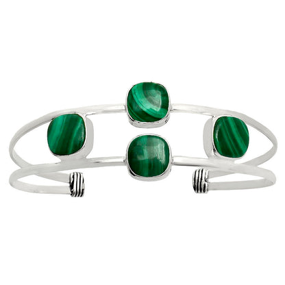 Premium Quality Malachite Eye Cuff Bangle Bracelet B-1047 41-EB10438