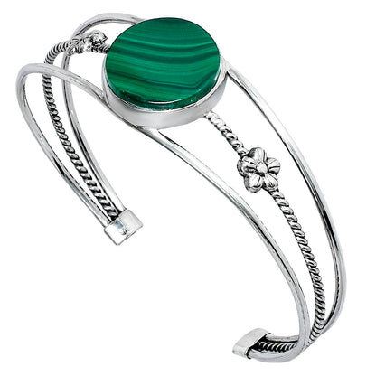 Premium Quality Malachite Eye - Congo Cuff Bangle Bracelet B-1012 41-EB10445