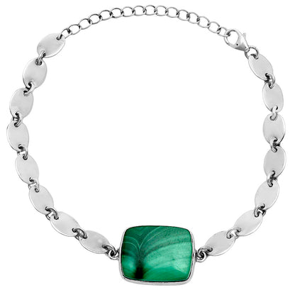 Premium Quality Natural Malachite Eye - Congo Bracelet B-1044 41-EB10455