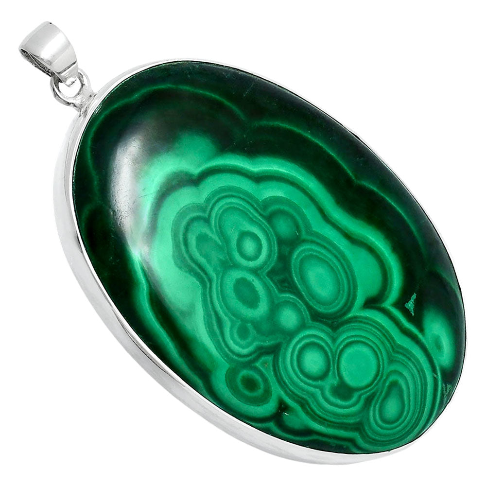 Premium Quality Malachite Eye - Congo Pendant P-1001 41-EP10297
