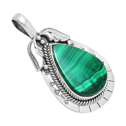 Premium Quality Malachite Eye - Congo Pendant P-1568 41-EP10308