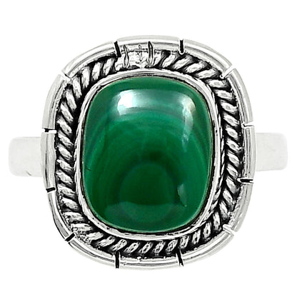 Premium Quality Malachite Eye Ring size-10 R-1728 41-ER13571