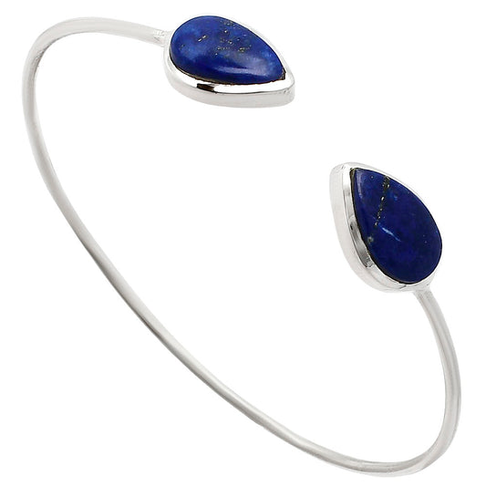 Premium Quality Lapis Lazuli Cuff Bangle Bracelet B-1004 42-EB10466