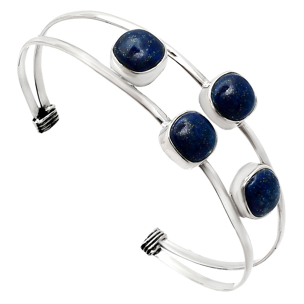 Premium Quality Lapis Lazuli Cuff Bangle Bracelet B-1047 42-EB10475