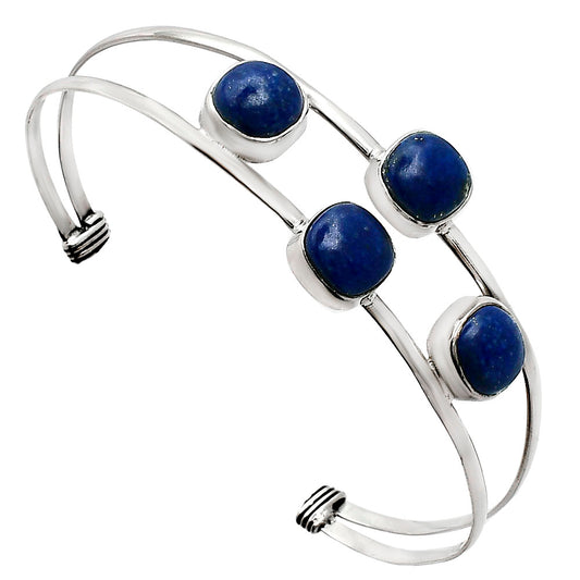 Premium Quality Lapis Lazuli Cuff Bangle Bracelet B-1047 42-EB10477