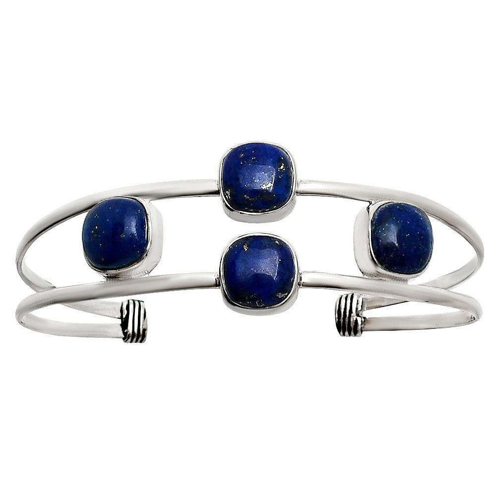 Premium Quality Lapis Lazuli Cuff Bangle Bracelet B-1047 42-EB10478