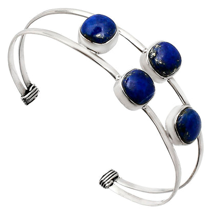 Premium Quality Lapis Lazuli Cuff Bangle Bracelet B-1047 42-EB10479
