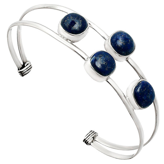 Premium Quality Lapis Lazuli Cuff Bangle Bracelet B-1047 42-EB10480