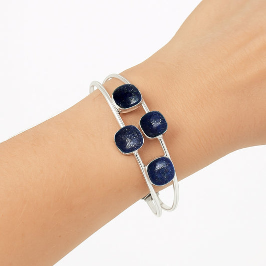 Premium Quality Lapis Lazuli Cuff Bangle Bracelet B-1047 42-EB10480