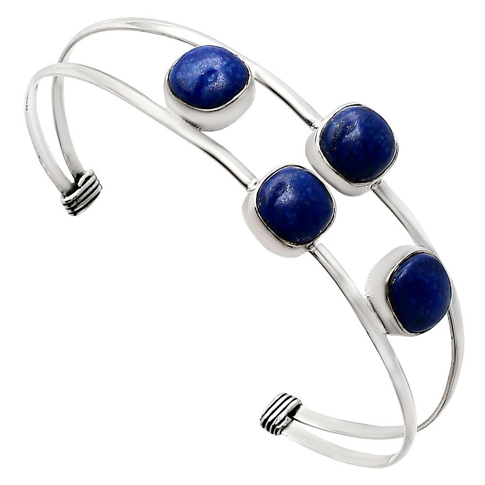 Premium Quality Lapis Lazuli Cuff Bangle Bracelet B-1047 42-EB10481