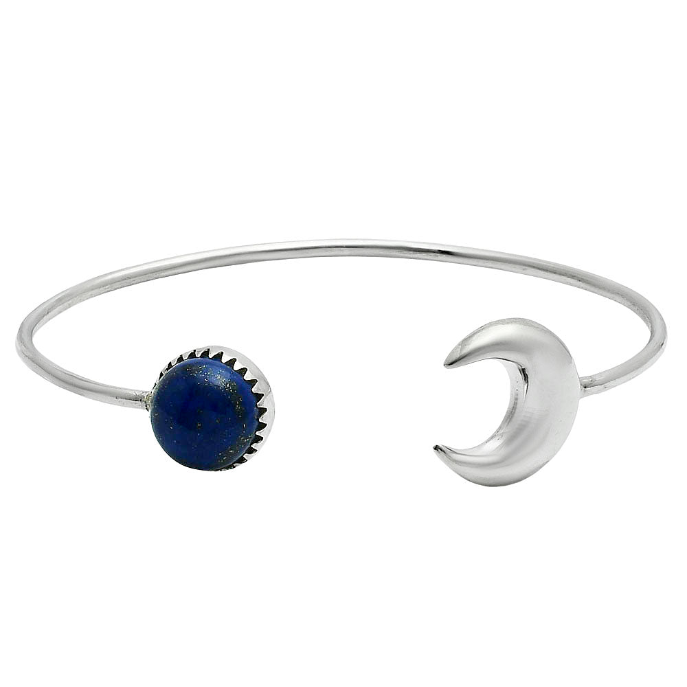 Premium Quality Lapis Lazuli Cuff Bangle Bracelet B-1046 42-EB10495