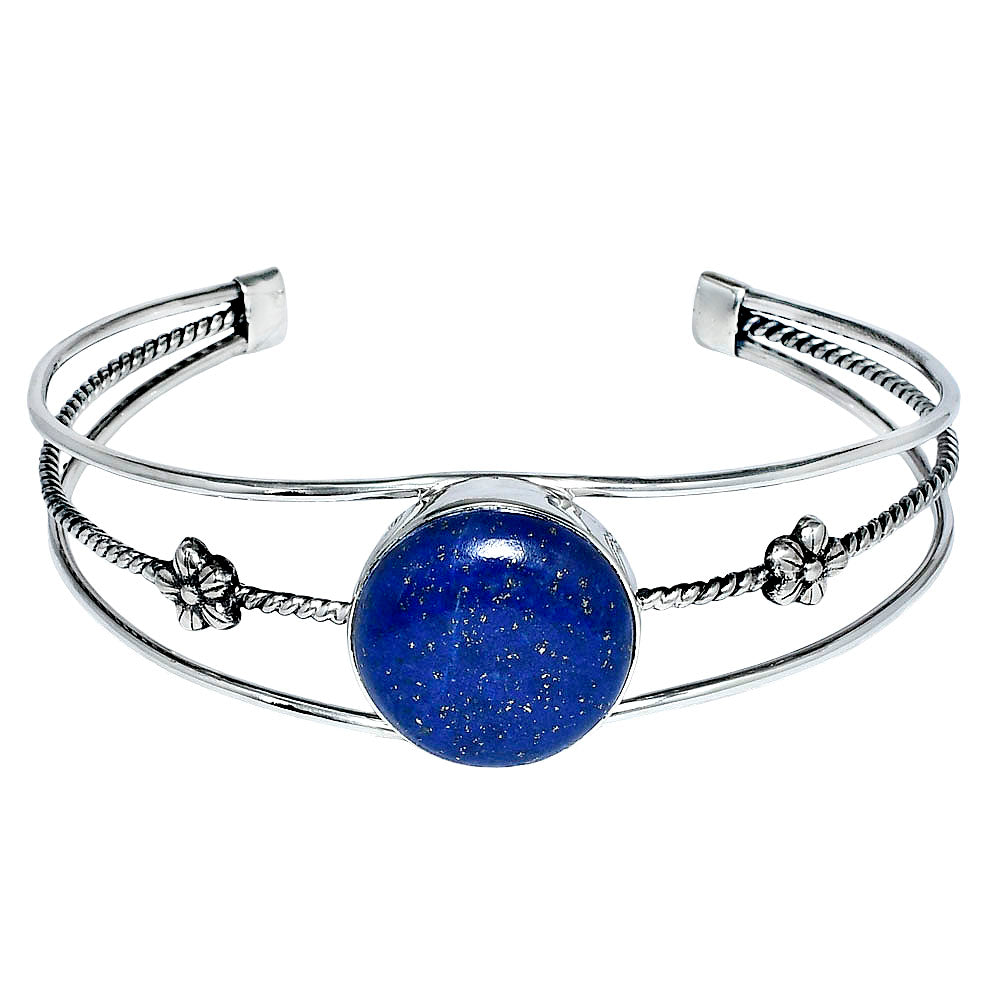 Premium Quality Lapis Lazuli Cuff Bangle Bracelet B-1012 42-EB10496