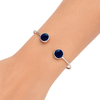 Premium Lapis Lazuli Cuff Bangle Bracelet B-1004 42-EB10497