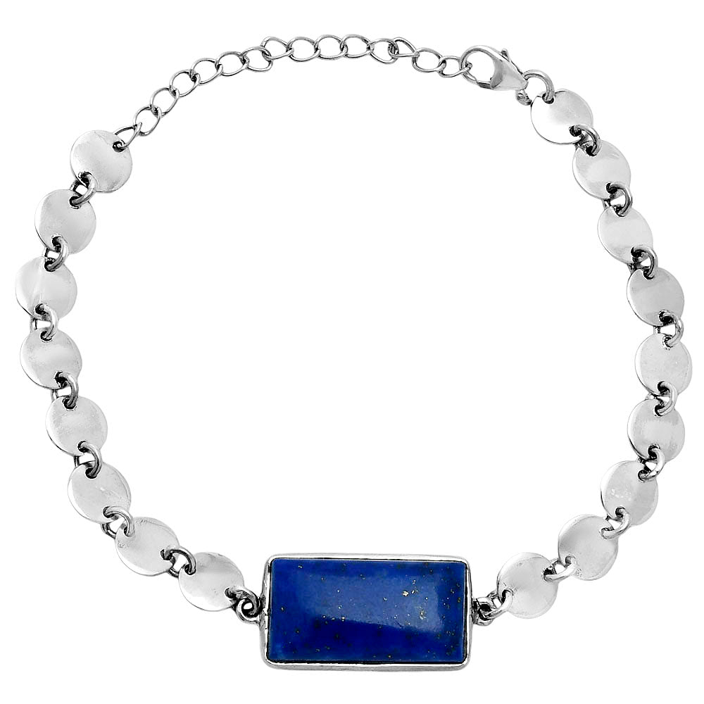 Premium Lapis Lazuli - Afghanistan Bracelet B-1044 42-EB10499