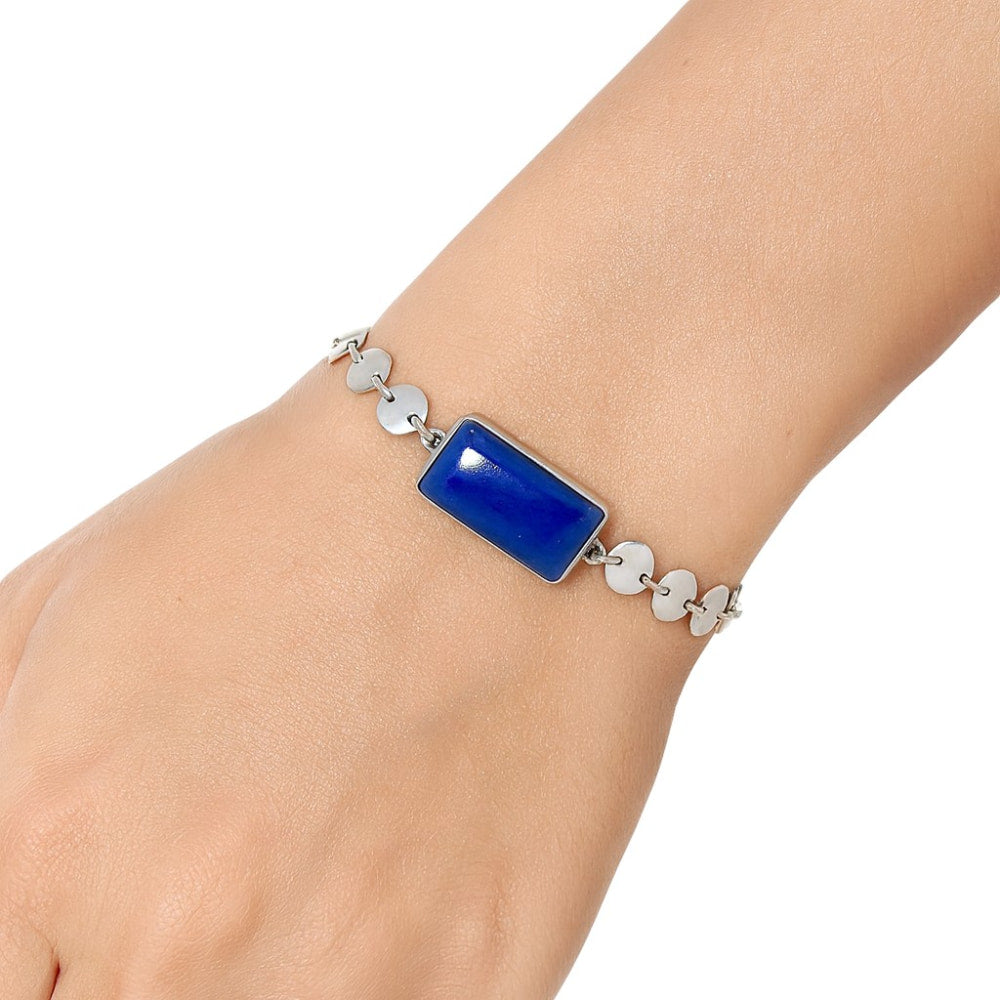 Premium Lapis Lazuli - Afghanistan Bracelet B-1044 42-EB10499