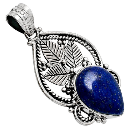 Premium Quality Natural Lapis Lazuli Pendant P-1258 42-EP10314