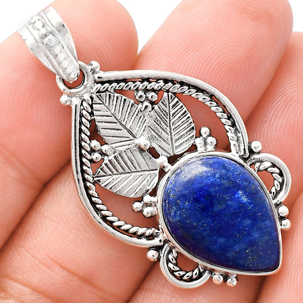 Premium Quality Lapis Lazuli - Afghanistan Pendant P-1258 42-EP10315