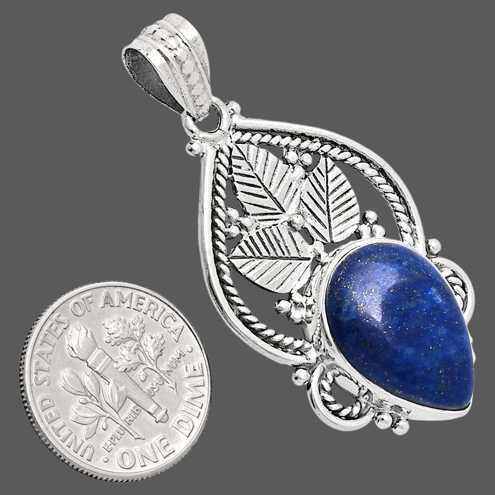 Premium Quality Lapis Lazuli - Afghanistan Pendant P-1258 42-EP10315