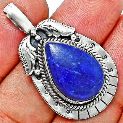 Premium Quality Lapis Lazuli - Afghanistan Pendant P-1568 42-EP10316