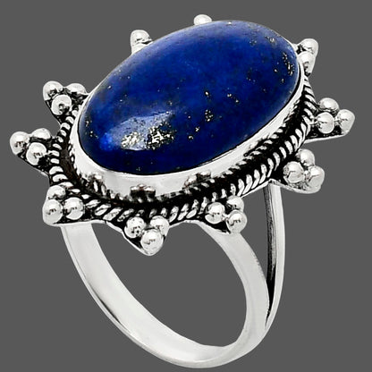Premium Quality Lapis Lazuli - Afghanistan Ring size-9.5 R-1234 42-ER13585