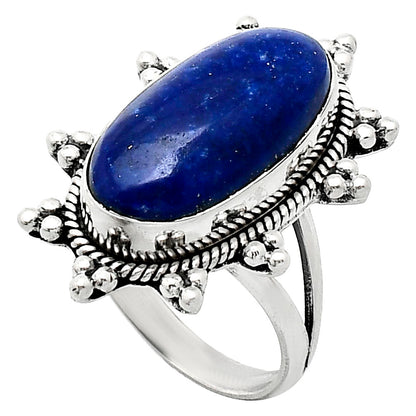 Premium Quality Lapis Lazuli - Afghanistan Ring size-9 R-1234 42-ER13586