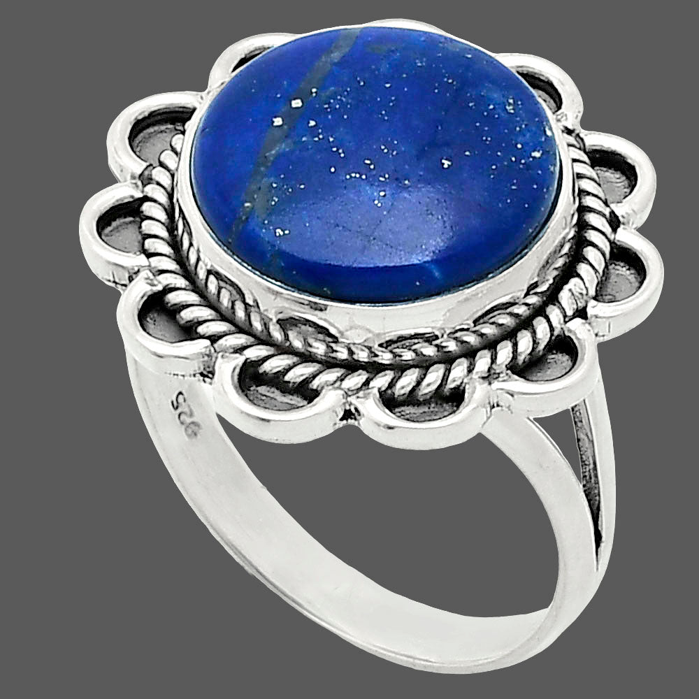 Premium Quality Lapis Lazuli - Afghanistan Ring size-10 R-1221 42-ER13590