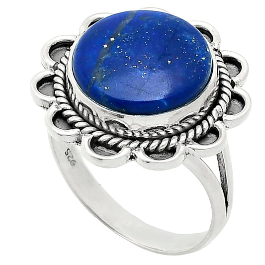 Premium Quality Lapis Lazuli - Afghanistan Ring size-10 R-1221 42-ER13590