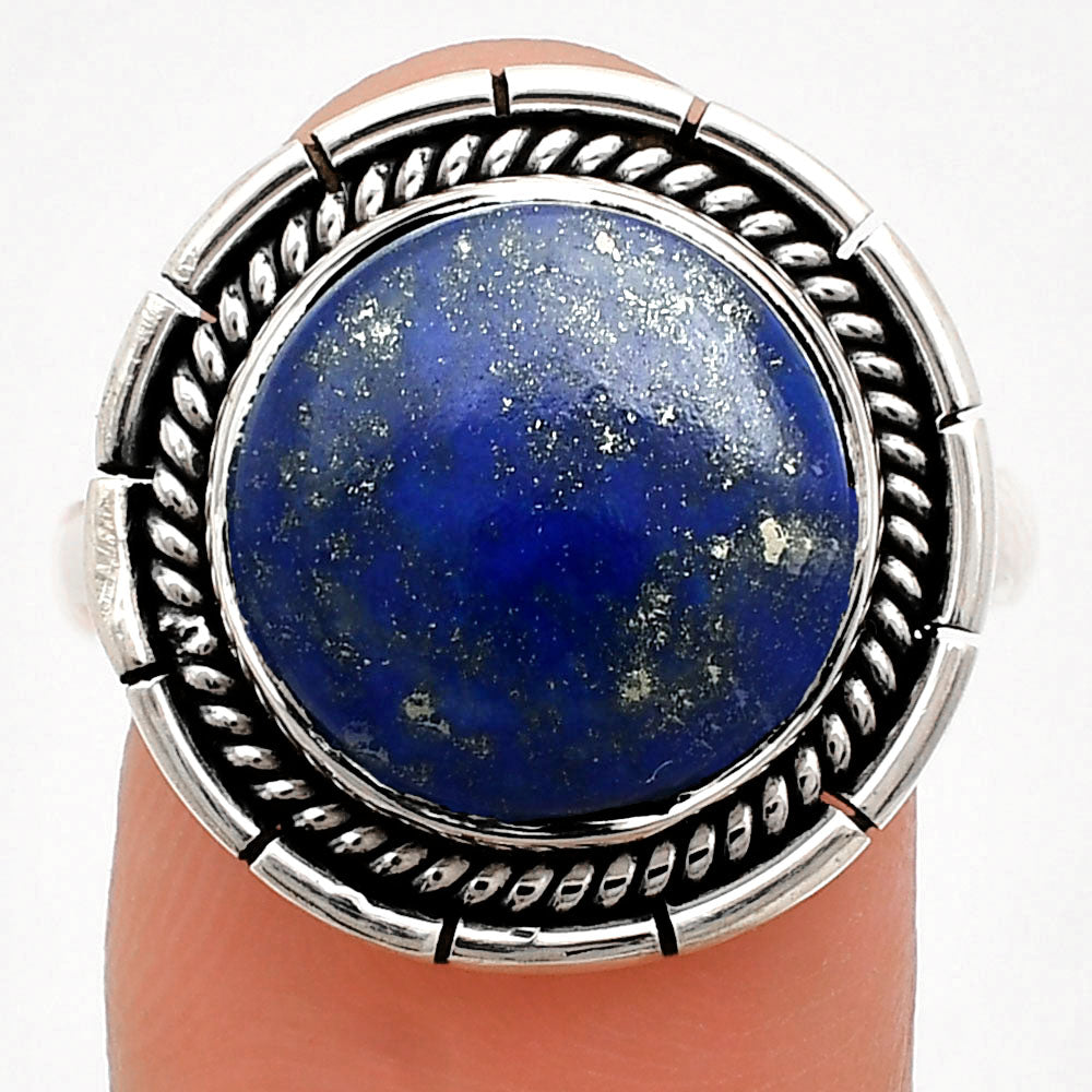 Premium Quality Lapis Lazuli - Afghanistan Ring size-9.5 R-1728 42-ER13593