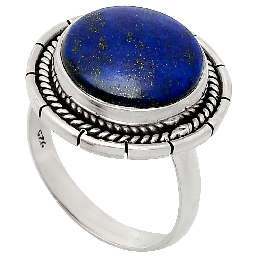 Premium Quality Lapis Lazuli - Afghanistan Ring size-9 R-1728 42-ER13594