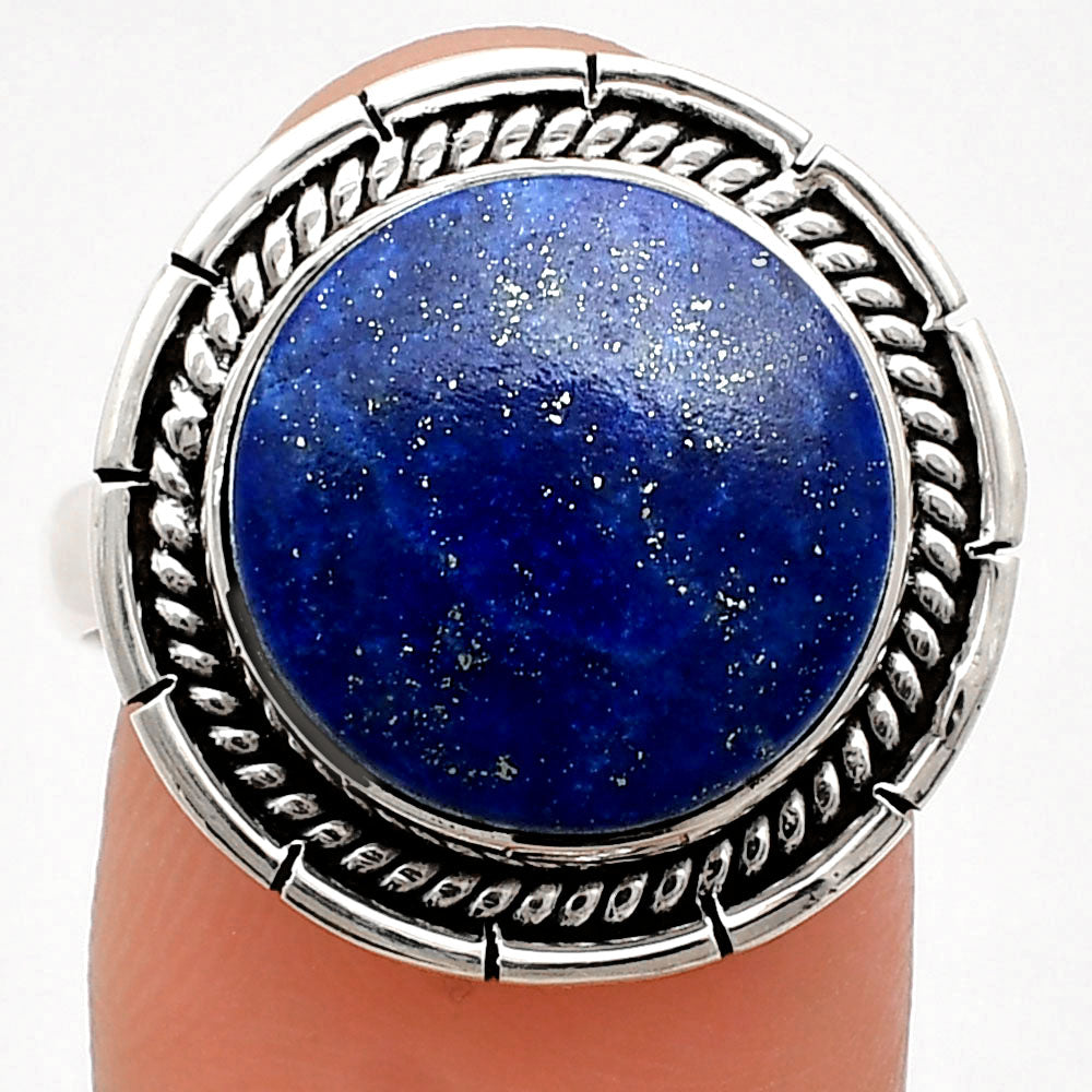 Premium Quality Lapis Lazuli - Afghanistan Ring size-9 R-1728 42-ER13595