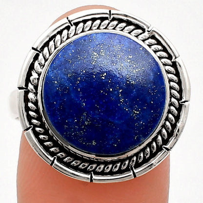 Premium Quality Lapis Lazuli - Afghanistan Ring size-9 R-1728 42-ER13595