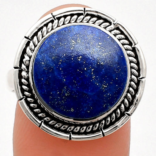 Premium Quality Lapis Lazuli - Afghanistan Ring size-9 R-1728 42-ER13595
