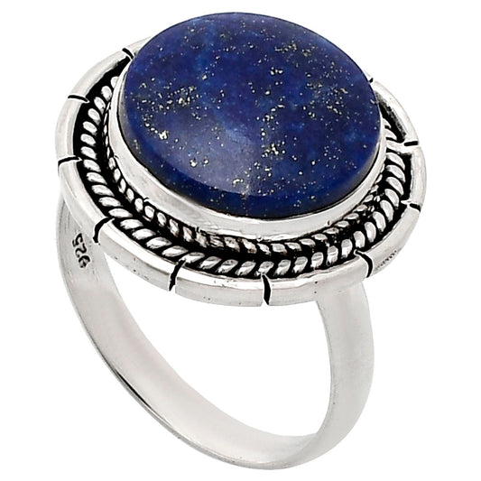 Premium Quality Lapis Lazuli - Afghanistan Ring size-9 R-1728 42-ER13595