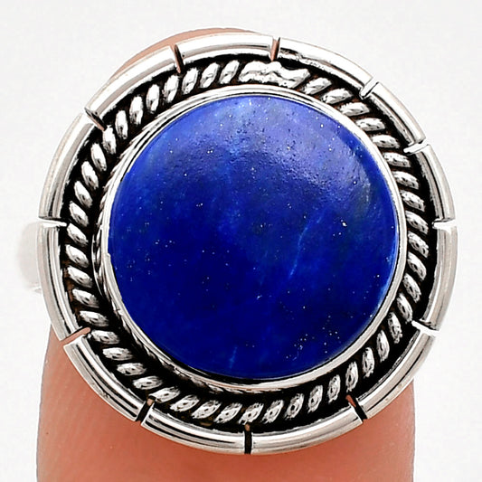 Premium Quality Lapis Lazuli - Afghanistan Ring size-8 R-1728 42-ER13596