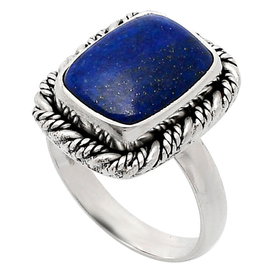 Premium Quality Lapis Lazuli - Afghanistan Ring size-6 R-1013 42-ER13601