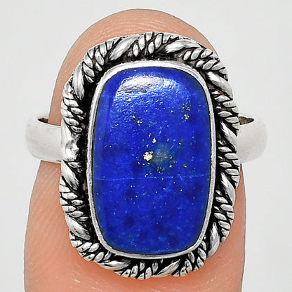 Premium Quality Lapis Lazuli - Afghanistan Ring size-7 R-1013 42-ER13602