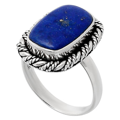 Premium Quality Lapis Lazuli - Afghanistan Ring size-7 R-1013 42-ER13602
