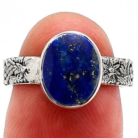 Premium Quality Lapis Lazuli - Afghanistan Ring size-6 R-1055 42-ER13604