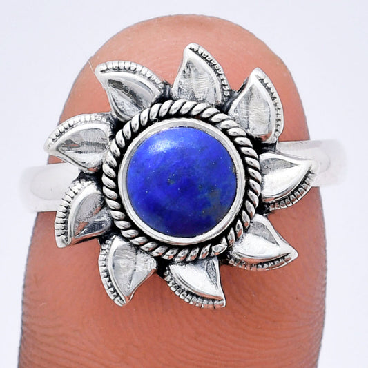 Premium Quality Sun - Lapis Lazuli - Afghanistan Ring size-9 R-1617 42-ER13610