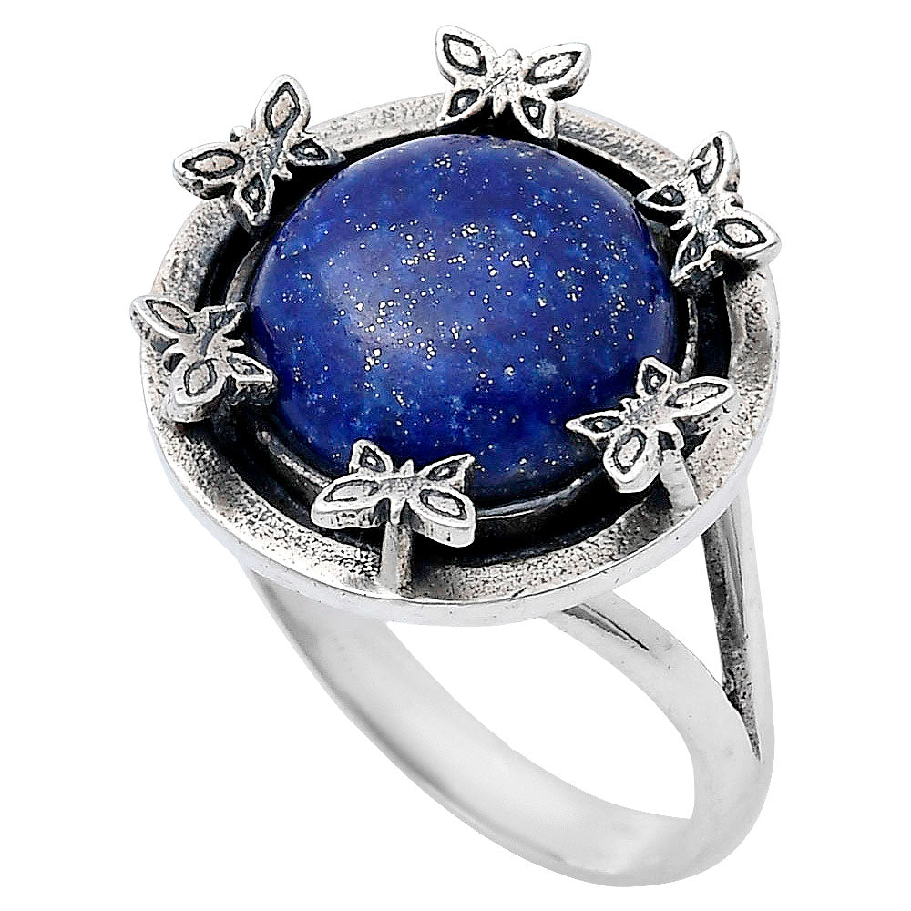 Premium Quality Natural Lapis Lazuli Ring size-8 R-1716 42-ER13645