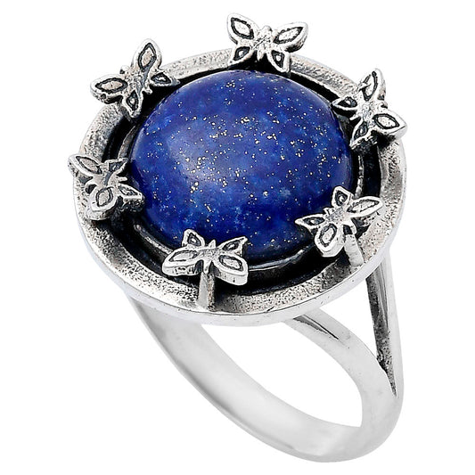 Premium Quality Natural Lapis Lazuli Ring size-8 R-1716 42-ER13645