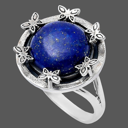 Premium Quality Natural Lapis Lazuli Ring size-9 R-1716 42-ER13649