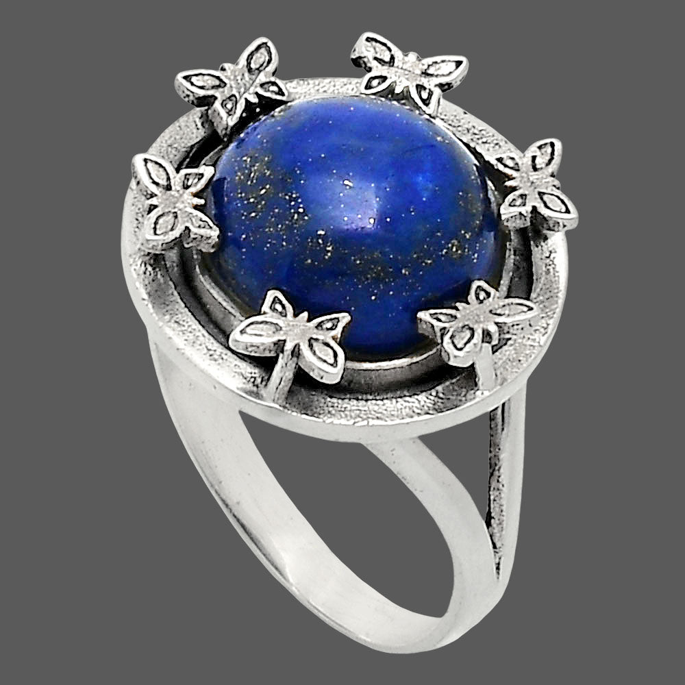Premium Quality Natural Lapis Lazuli Ring size-8 R-1716 42-ER13650