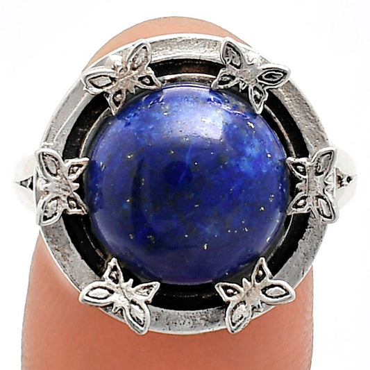 Premium Quality Lapis Lazuli Ring size-8.5 R-1716 42-ER13652